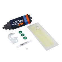 Deatschwerks 9-421-0836 - DW420 Series 420lph In-Tank Fuel Pump w/ Install Kit For Miata 89-93