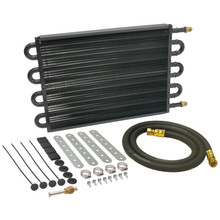 Derale 13304 - 8 Pass 18" Series 7000 Copper/Aluminum Tube&Fin Transmission Cooler Kit, -6AN