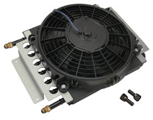 Derale 13720 - 8 Pass Electra-Cool Remote Cooler, -6AN Inlets