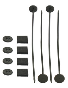 Derale 13001 - Insta-Mount Nylon Cooler Mounting Kit