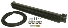 Derale 13224 - 2 Pass 24" Series 7000 Copper/Aluminum Frame Rail Transmission Cooler, 11/32"