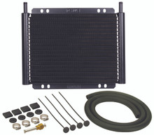Derale 13503 - 19 Row Series 8000 Plate & Fin Transmission Cooler Kit, 11/32"
