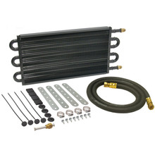Derale 13303 - 6 Pass 18" Series 7000 Copper/Aluminum Tube&Fin Transmission Cooler Kit, -6AN