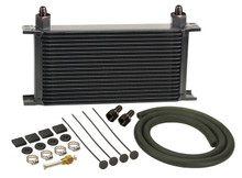 Derale 13403 - 19 Row Series 10000 Stack Plate Transmission Cooler Kit, -6AN