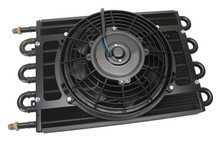 Derale 12733 - 8 Pass 18" Dyno-Cool Remote Cooler, -6AN