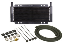 Derale 13501 - 9 Row Series 8000 Plate & Fin Transmission Cooler Kit, 11/32"