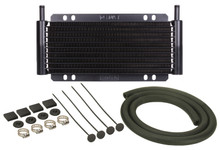 Derale 13215 - 9 Row Series 8000 Plate & Fin Power Steering Cooler Kit