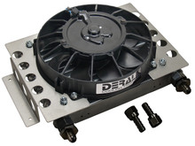 Derale 13750 - 15 Row Atomic Cool Plate & Fin Remote Fluid Cooler, -6AN