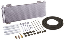 Derale 13633 - 13 Row Series 9500 Plate & Fin Transmission Cooler Kit, 5/8" Inverted flare