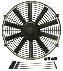 Derale 16914 - 14" Dyno-Cool Straight Blade Electric Fan
