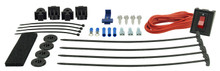 Derale 16742 - Electric Fan Mount Kit Plastic Rods, Clips, Feet, Manual On/Off Switch w/ Wiring