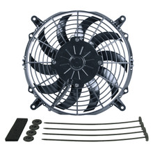 Derale 16110 - 10" High Output Curved Blade Electric Puller Fan