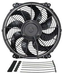 Derale 16626 - 16" Tornado Electric Puller Fan, Standard Mounting Kit