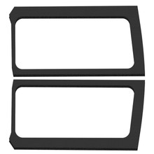 DEI 50272 - Wrangler JL 2-Door Black Leather Look Rear Side Window Only 0