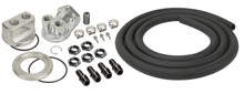 Derale 15748 - Universal Engine Oil Filter Relocation Kit with 1/2" NPT Ports