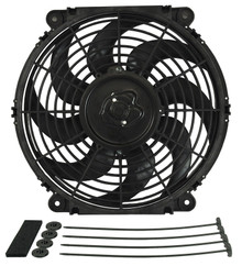 Derale 16622 - 12" Tornado Electric Puller Fan, Standard Mounting Kit