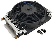 Derale 15800 - 16 Pass Electra-Cool Remote Fluid Cooler, -8AN