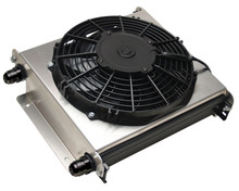 Derale 15875 - 40 Row Hyper-Cool Extreme Remote Fluid Cooler, -10AN