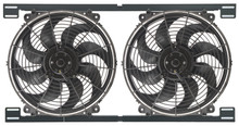 Derale 16834 - Dual 14" Electric Tornado Fan Kit
