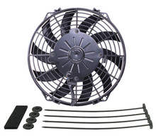 Derale 16109 - 10" High Output Curved Blade Electric Puller Fan