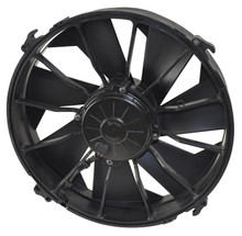 Derale 16924 - 12" High Output Single RAD Pusher/Puller Fan with Standard Mount Kit