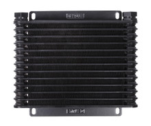 Derale 33603 - 13 Row Series 9000 Plate & Fin Cooler, 1/2" NPT