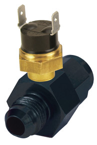 Derale 35025 - Premium In-Line Fan Control Thermostat 190°, -6AN x -6AN