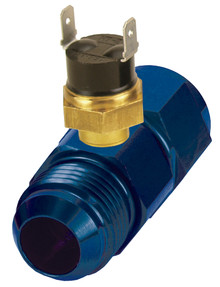 Derale 35027 - Premium In-Line Fan Control Thermostat 190°, -10AN x -10AN