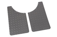 DEE ZEE DZ1808TB - Deezee Universal Flaps Brite-Tread Universal 11x19 Notched (Txt Blk)