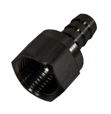 Derale 98201 - 8AN Female Swivel x 3/8" Barb Fitting, Each