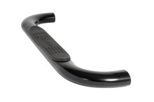 DEE ZEE DZ372519 - Deezee 14-19 Chevrolet Silverado Tubes - 4In Oval Black Steel RegCab