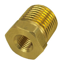 Derale 98451 - 1/2" NPT Male x 1/8" NPT Female Reducer Bushing, Each
