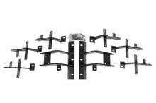 DEE ZEE DZ66327W - Deezee 15-23 Ford F-150/Super Duty Running Board Hex Bed Access Bracket Kit