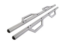 DEE ZEE DZ66321 - Deezee 99-23 Chevrolet/GMC/Dodge/Ford Full Size Truck Hex Series - Crew Cab Side Steps (Silver)