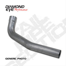 Diamond Eye 261005 - Exhaust Pipe 4 Inch Second Secion Pass 94-Early 07 Dodge RAM 2500/3500 Performance Series Exhaust Tail Pipe