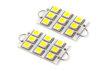 Diode Dynamics DD0106P - 44mm SML9 LED Bulb Cool White Pair