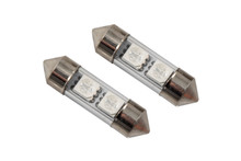 Diode Dynamics DD0189P - 31mm SMF2 LED Bulb Amber Pair