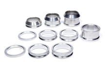 Diversified Machine SRC-2590 - Axle Spacer Kit - Two 0.375 / Two 0.750 / Two 1.000 / One 2.000 in Straight - One 1.250 / One 2.000 / One 2.500 in Tapered / 42 Splined - Aluminum - Natural - DMI Sprint Axle - Kit