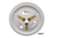 Dominator Racing 1013-B-WH - Wheel Cover Bolt-On White