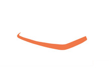 Dominator Racing 2304-OR - Dominator Late Model Valance Cover Orange