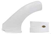 Dominator Racing 2302-WH - Dominator Late Model Flare Left White