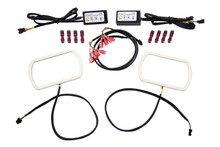 Diode Dynamics DD2260 - Switchback Rounded Rectangle Halos