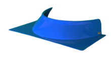 Dominator Racing 901-BL - Rock Guard Formed 4.5in Tall Blue