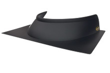 Dominator Racing 901-FBK - Rock Guard Formed 4.5in Tall Flat Black