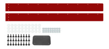 Dominator Racing 346-RD - Valance Dominator SS Red