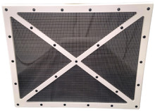 Dominator Racing DOM-550-WH - Shaker Screen Radiator DLM White