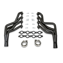 Doug's Headers D3349-B - Doug's Long Tube Header 64-67 GM A Body 4.8-6.2L LS Engine Swap 1 7/8" Primary 3" Collector Black Hi Temp Coated