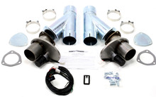 Doug's Headers DEC300AK - Electric Cut-Out 3" Pair with Hook-Up Kit