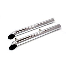 Doug's Headers D930-C - Side Tubes Corvette Sidemount Chrome