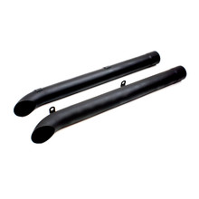 Doug's Headers D930-B - Side Tubes Corvette Sidemount Hi-Temp Black Coating